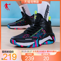 Jordan basketball shoes mens shoes high top 2021 autumn new high wear resistant professional training practical sports shoes shoes