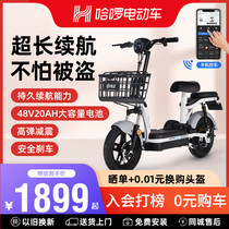 Hello electric car new national standard electric bicycle lithium battery male and female students walk long-distance running king stick road battery car