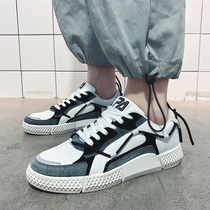 2021ins spring mens shoes all-match shoes new Korean version of the tide brand board shoes casual canvas net red cotton shoes