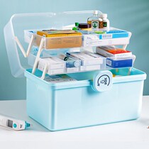 Medical box household large-capacity medicine box storage box large first aid kit