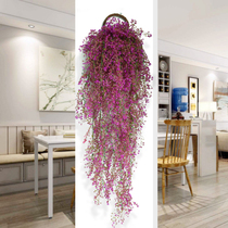 Living room wall decoration simulation green plant pendant dining room wall bedroom room wall decoration flowers and plants pendant