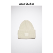 Acne Studios 2021 new Face casual Smiley wool knit wool cap C40135-AEB