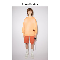 Acne Studios2021 autumn new neutral Face letter print do old sweater CI0071-AC1
