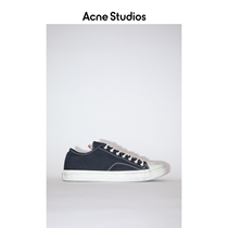 Acne Studios mens shoes black flat bottom low helping sails shoes make old little dirty shoes BD0153-CGL