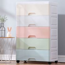 65 wide drawer type storage cabinet Space storage type childrens baby clothes multi-layer thickened household storage box