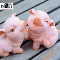 Super cute eating money pig Piggy Bank can only enter the zodiac pig Piggy Bank note coin creative birthday gift