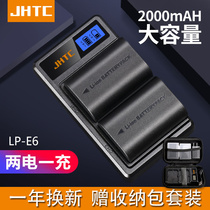 jhtc camera battery LP-E6 general Canon EOS E6N 60D 70D 80D 90D 5D4 5D3 5D2 6D 6D2