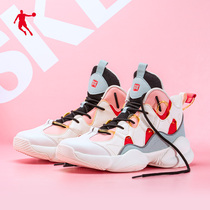 Jordan Women Shoes Sneakers Women 2022 New Spring High Bunch Basketball Shoes Women Shock Absorbing Students Real War Sneakers