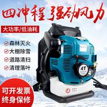 Four-stroke snow blower backpack type Wind Fire extinguisher greenhouse road cleaning blowing fallen leaf artifact gasoline hair dryer