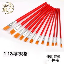 Nylon pen watercolor painting brush glue sweep gold foil special auxiliary tool Hook pen gold tool nylon pen