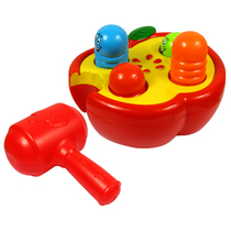 Childrens baby beating fruit insects boy Gopher 6 months children 1 A 2 puzzle baby year old and a half 3 mouse percussion toys