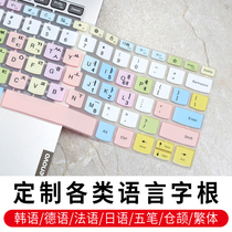 2021 Lenovo ThinkBook 14s Korean keyboard film 13s protective sticker Wubi laptop intel