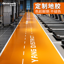 Gym floor glue childrens physical fitness sports floor 360 private education pattern custom ground glue pvc multifunctional floor mat
