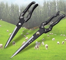Manual spring cow wool scissors King special rabbit hair scissors pet scissors leather scissors