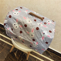 Pet air box warm cover thin cotton warm cover cat and dog go out windproof insulation winter train car seat cover