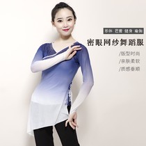 National Day 11 new classical dance clothing body rhyme practice clothing gauze female adult gradient ballet table