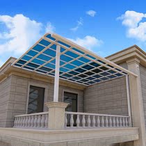 Aluminum alloy canopy Villa Terrace awning Yard Car Parking shed roof canopy window canopy
