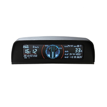  Car navigation instrument Off-road balance instrument Outdoor car altimeter Compass into Tibet Self-driving supplies