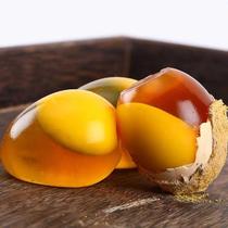 Soft-boiled eggs Henan specialty eggs preserved eggs Zhoukou traditional lead-free process whole box of golden eggs