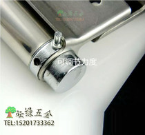 6 inch two-way spring hinge invisible door hinge Free door hinge double open secret door hinge hinge automatic closing
