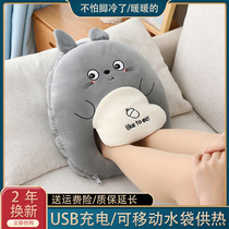 Warm foot Divine Instrumental Winter Cover Foot Warm Office Dorm Room Desk Lower Bed Charge USB Warm Foot Warm Foot Bao