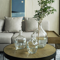 Milli wind object glass vase home decoration ornaments living room flower arrangement Nordic extra large floor landing home Net Red