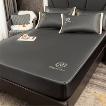 Summer Ice Silk Cool Mat Three Sets of Bed Hats 1 8m Bed Washable Folding Single Air Conditioning Soft Mat 1 5 m