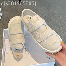 Version Thick Bottom Magic Sticker Black Wind Color 96624 Board Shoes Han Women Ins Tide 201 Mesh Red Retro Port Pine Pastry Little White Shoes