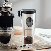Bincoo hand coffee bean grinder hand Mill Coffee Machine Manual bean grinder household coffee set combination