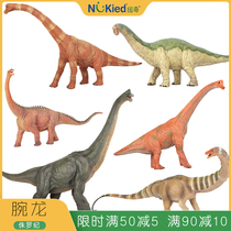 Simulation Jurassic World Brachiosaurus Dinosaur Toys Confused Dragon Animal Model Brontosaurus Children Boy Toy Gift