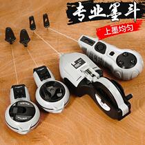 Moto line construction site special thick hand carpentry Scriber automatic coil stainless steel cotton thread artifact