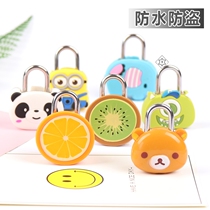 Small lock lock lock dormitory cabinet small lock dormitory mini with key student personality special small cute
