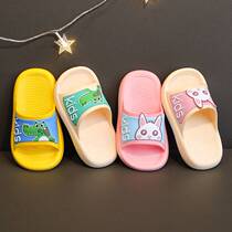 Children Slippers Summer Net Red Cartoon Cute Thickening Non-slip Soft Bottom Residence House Childrens Baby Bathroom Cool Slippers
