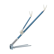 Taigong Le stainless steel Fort bracket fishing rod fishing box hand Rod frame Rod rack fishing gear fishing supplies with ground insertion