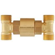 Zero cold water new four-point threaded water pipe return water heater zero check valve All copper vertical return valve check valve type valve