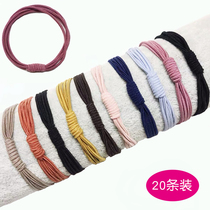 Leather band female tie hair rope headdress high elastic hair ring Korean net red ins simple hair accessories holster female thin headdress