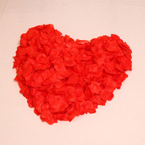 Hand-sprinkled flowers fake petals wedding simulation rose petals to make romantic petals wedding wedding birthday decoration arrangement