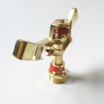 6 points DN20 zinc alloy rotating double nozzle rocker arm nozzle metal uncontrollable lawn garden sprinkler irrigation