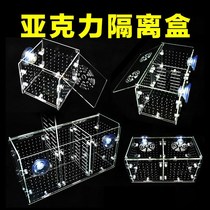 Hook Juvenile Fish Oversized Floating Spawning Tank Middle Cylinder Fish Tank Isolated Box Dense Mesh Hopper Fish Fry Rearing Box Peacock Fish