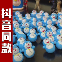 Doraemon tumbler mini toy blue fat Dingdang cat tremble sound with tricky robot cat Super decompression