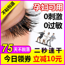 GUSIA grafts their own eyelash glue 0 allergy quick-drying and long-lasting solid eyelashes