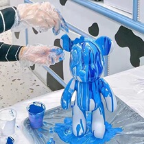 Fluid Violent Bear Exclusive Propylene Paint Diy Hand-painted Tool Graffiti Material Homemade Creative Decorative Fluid Painting