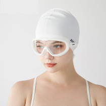 Swimming goggles diving equipment female frame HD waterproof anti-fog swimming glasses adult mens suit with earplugs