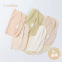 Baby no printing and dyeing Organic color cotton small square towel Baby face wipe sweat handkerchief square soft cotton saliva towel
