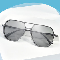 New aluminum magnesium men and women myopia sunglasses polarized anti-glare driver driving outdoor sports fishing sunglasses