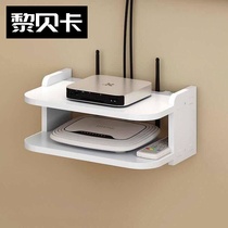 Set-top box Wireless router Home non-perforated shelf Fiber broadband WiFi TV receiver storage box