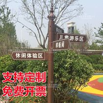Cards Directions Wind to Tenders Parking Lot Card Making Park Special Price Free Invoicing Cards Finger Road Signs Scenic Spot OUTDOOR