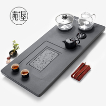 Wu Jinshi tea tray Kung Fu tea set Automatic water tea table Kettle One-piece induction cooker Household tea sea