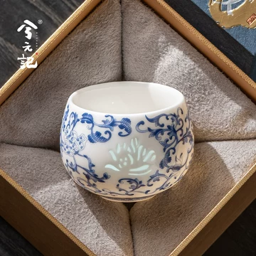 青花玲珑盖碗品牌及商品- 京东