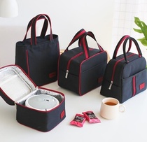 Fruit pocket student lunch bag ins Hand bag Japanese style work cute fresh anti-packed lunch box Korean carry